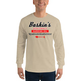 Baskin's Sardine Oil Men’s Long Sleeve Shirt