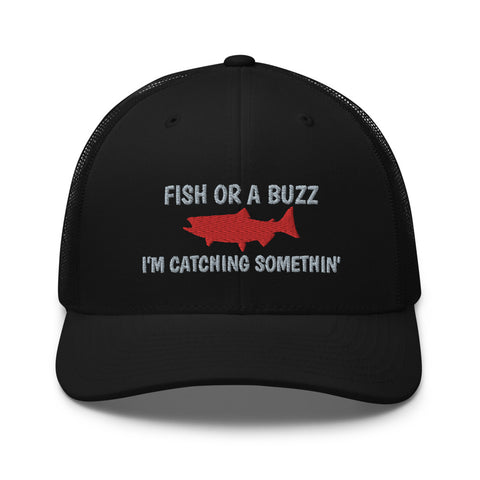 Fish Or A Buzz Trucker Cap