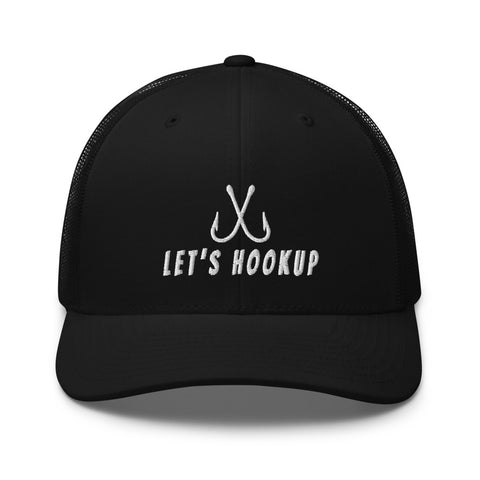 Let's Hookup Trucker Cap