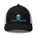 Rip'n Lips Takin' Sips Trucker Hat