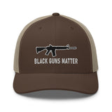 BLACK GUNS MATTER Trucker Cap