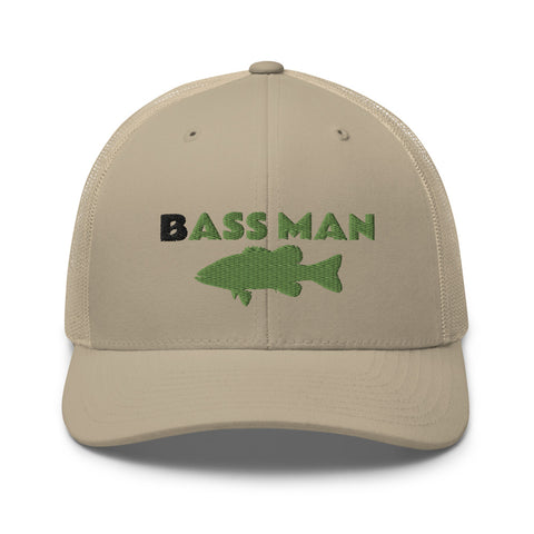 Bass Man Trucker Hat – Master Bait Shops