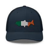 Irish Flag Fish Trucker Cap