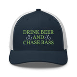 Drink Beer and Chase Bass Trucker Cap