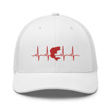 Bass EKG Trucker Hat
