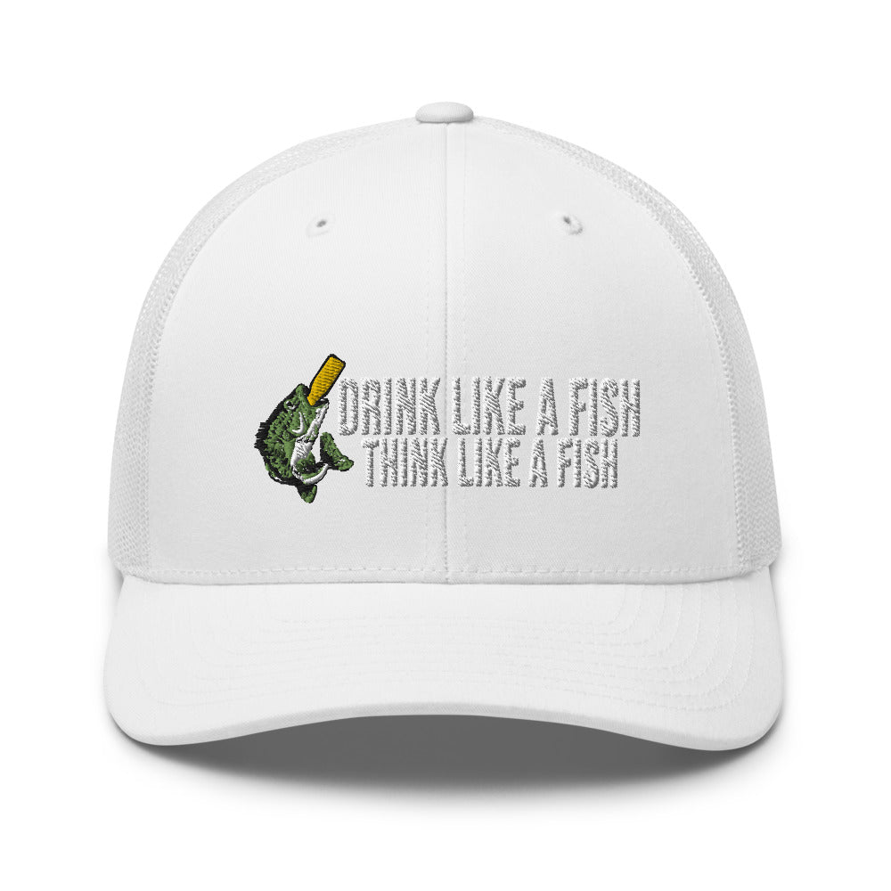 Drink Like A Fish Trucker Hat