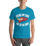 KILLING MY LIVER OUT ON THE RIVER Short-Sleeve Unisex T-Shirt