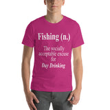 Fishing Definition Short-Sleeve Unisex T-Shirt
