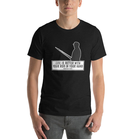 Master Bait Shops Slogan Short-Sleeve Unisex T-Shirt