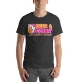 Beer and Fishin' Short-Sleeve Unisex T-Shirt