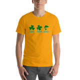 Lucky/Luckier/Luckiest Short-Sleeve Unisex T-Shirt