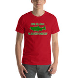 FISH OR A BUZZ (Green) Short-Sleeve Unisex T-Shirt