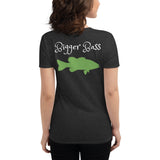 Big Bobbers Bigger Bass Women's short sleeve t-shirt