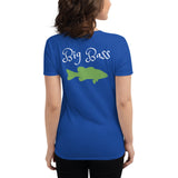 Little Bobbers Big Bass Women's short sleeve t-shirt
